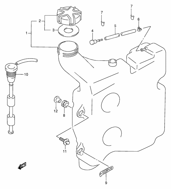 Oil tank