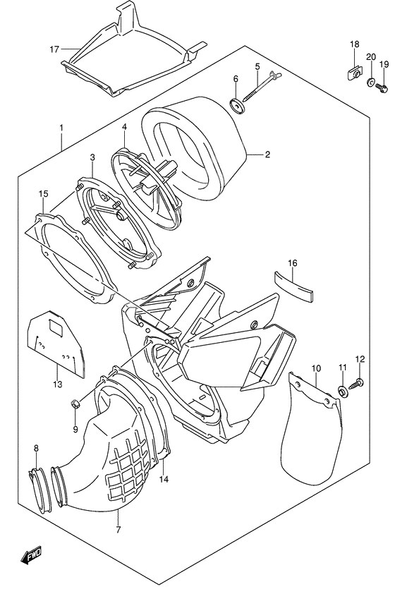 Air cleaner              

                  Model k4/k5/k6