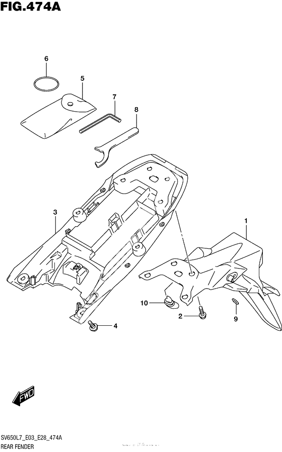 Заднее крыло