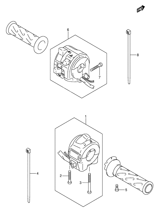 Handle switch