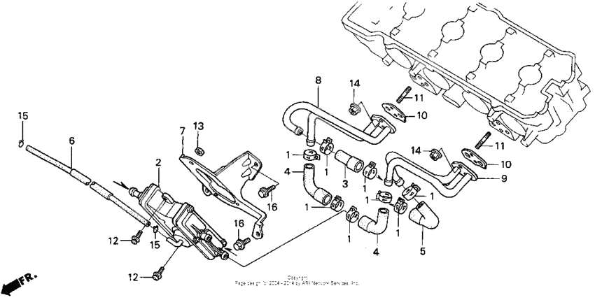 Air suction valve (ac)