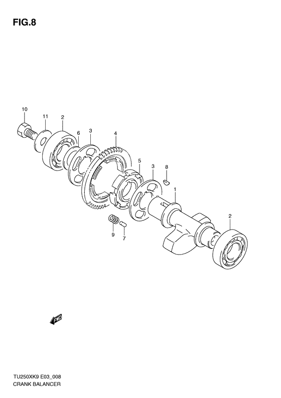 Crank balancer