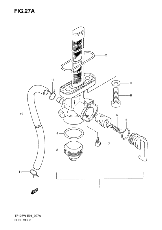 Fuel cock              

                  Model w/k5