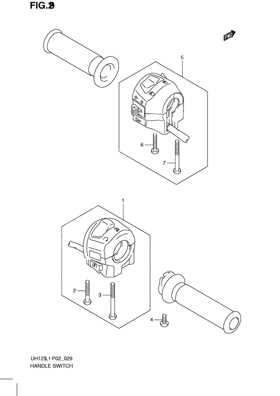 Handle switch