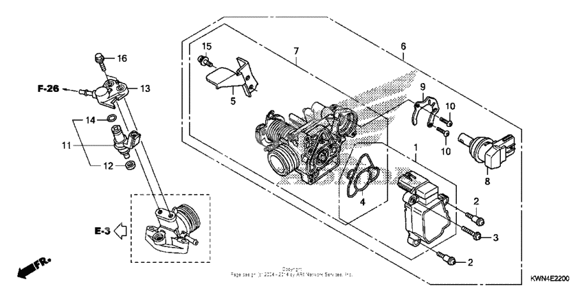 Throttle body