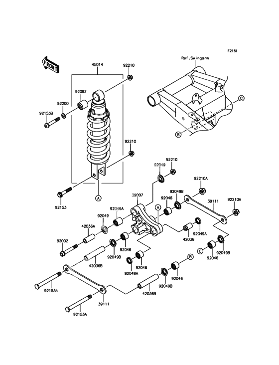 Suspension/shock absorber