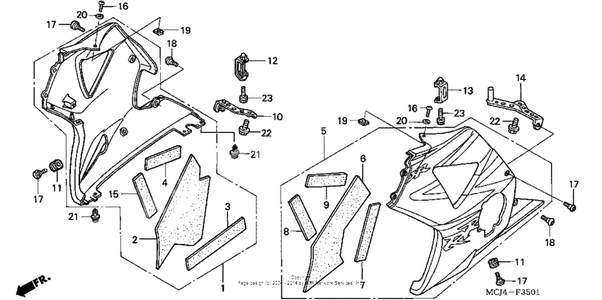 Lower cowl (2)