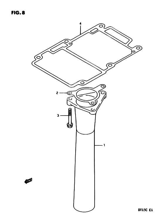 Exhaust tube