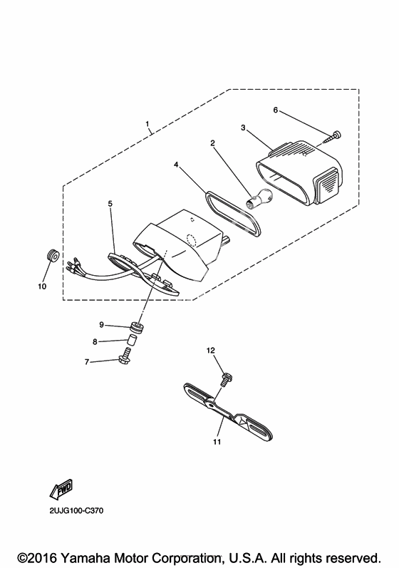 Задний фонарь (Стоп-сигнал)