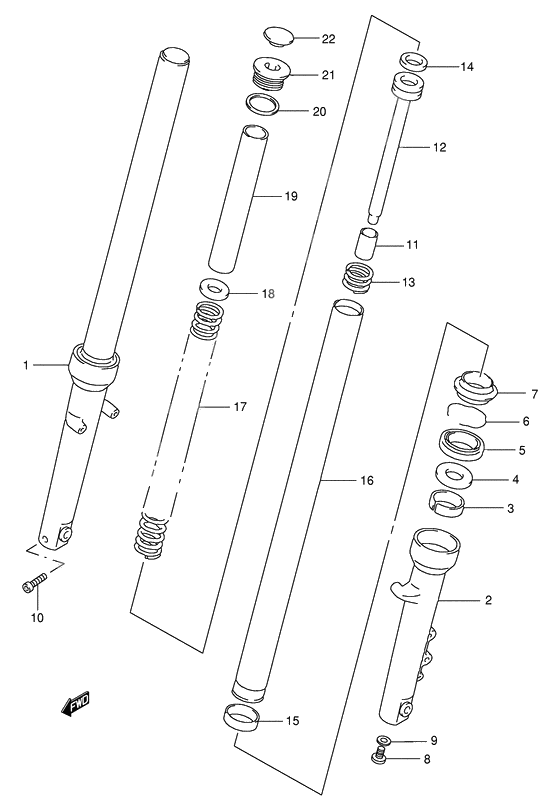 Front damper              

                  Model y/k1