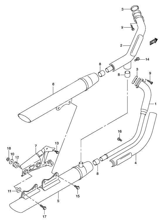 Muffler comp