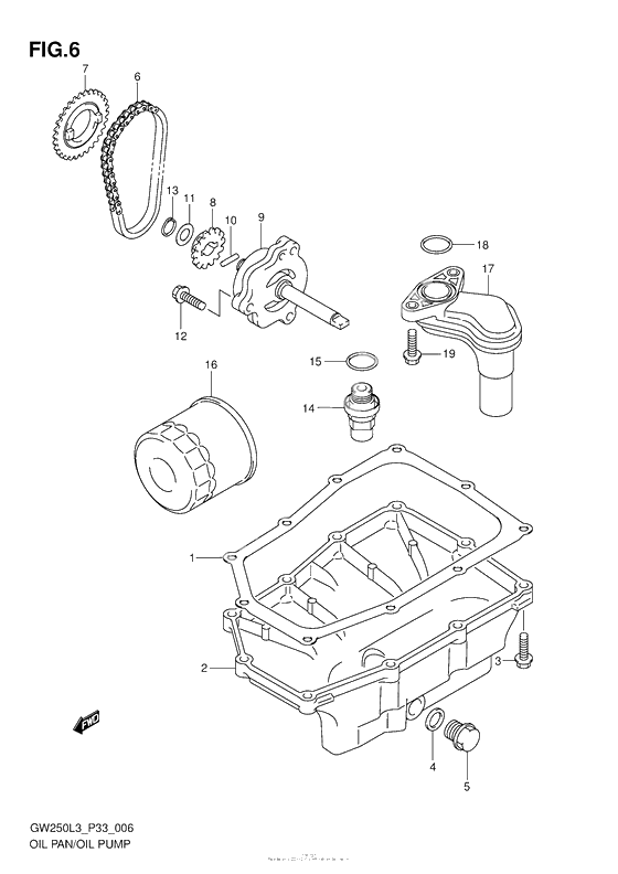 Масляный насос & Поддон
