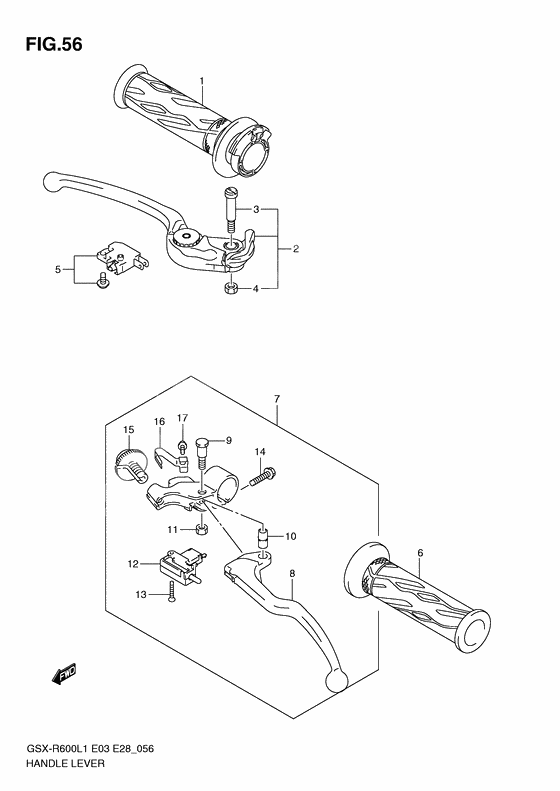 Handle lever