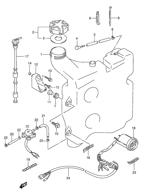 Oil tank