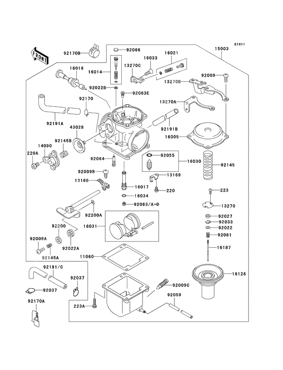 Carburetor assy