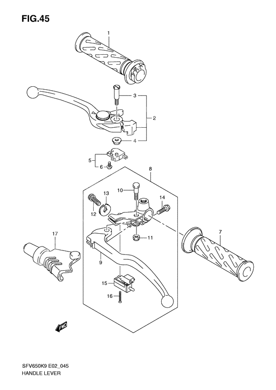 Handle lever