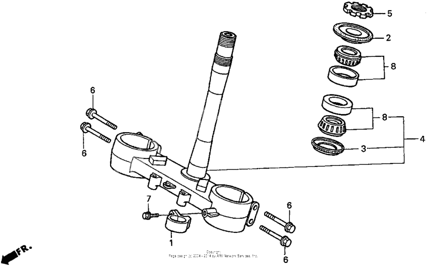 Steering stem