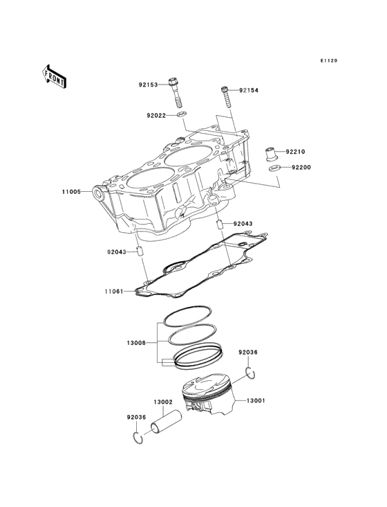 Cylinder/piston(s)