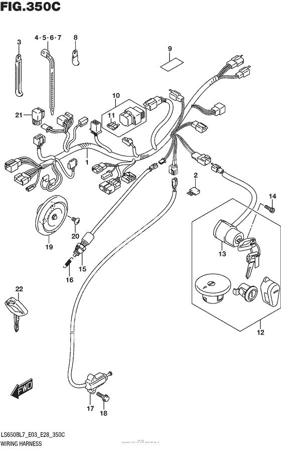 Wiring Harness (Ls650Bl7 E33)
