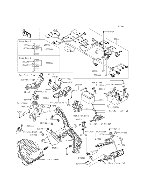 Chassis electrical equipment