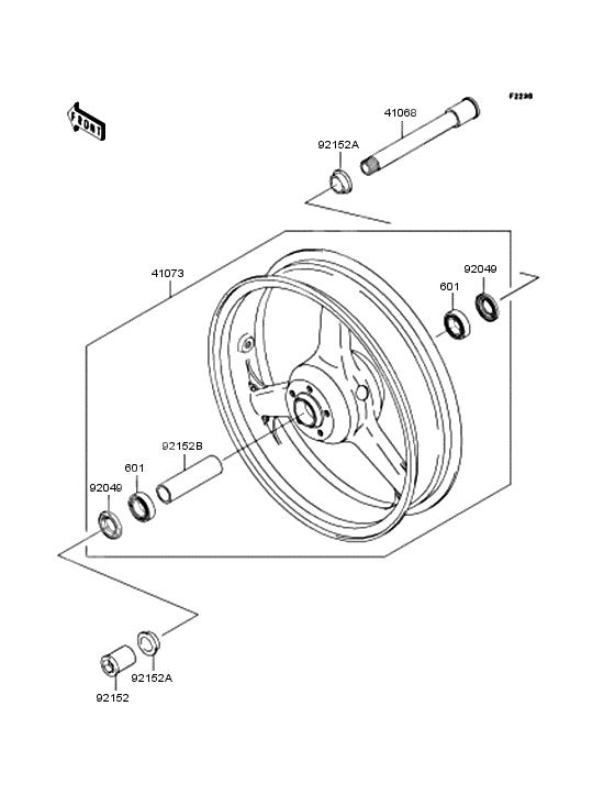 Front wheel