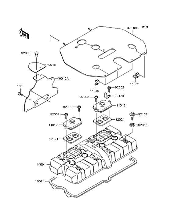 Cylinder head cover