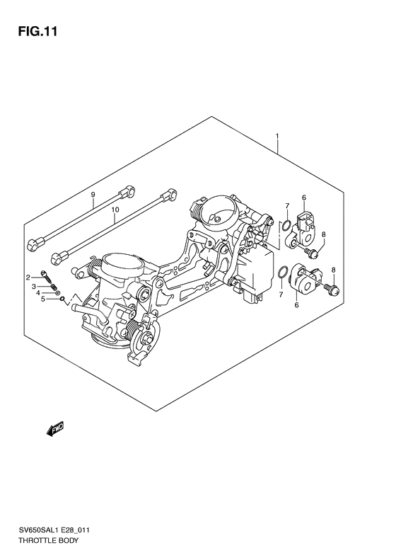 Throttle body