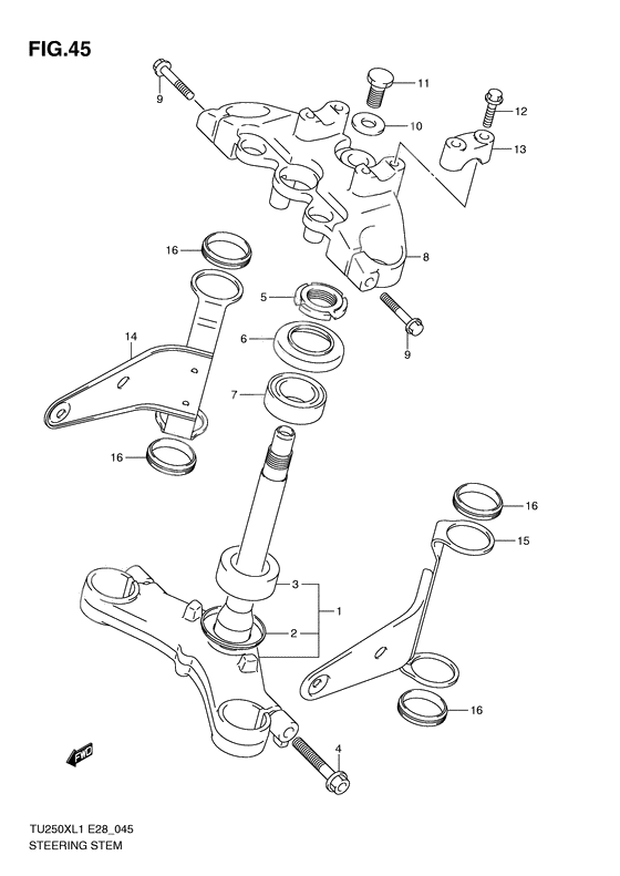 Steering stem