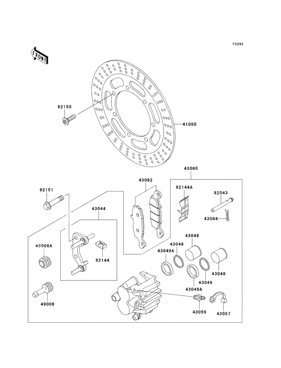 Front brake