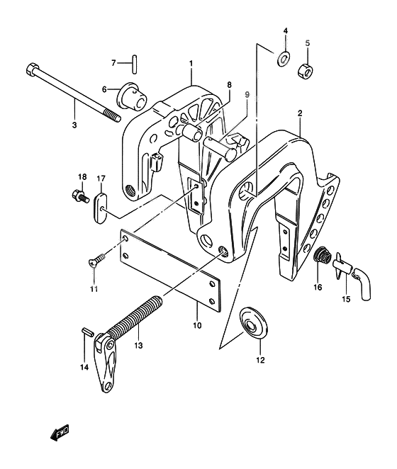 Clamp bracket