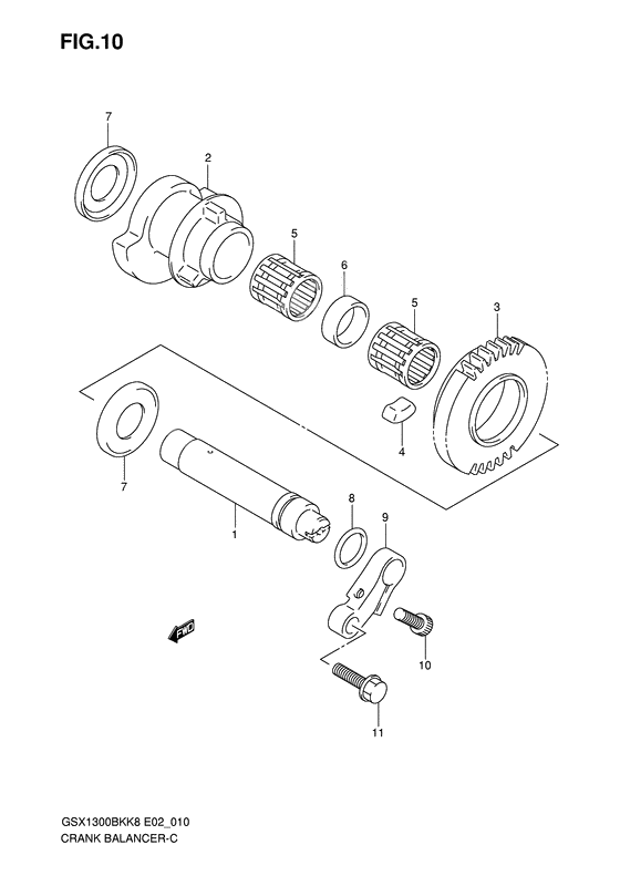 Crank balancer