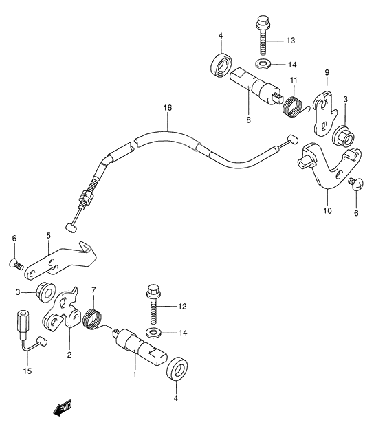 Decomp shaft