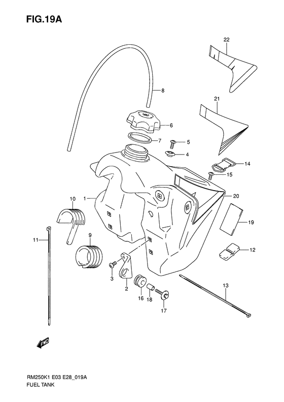 Tank fuel              

                  Model k4/k5/k6