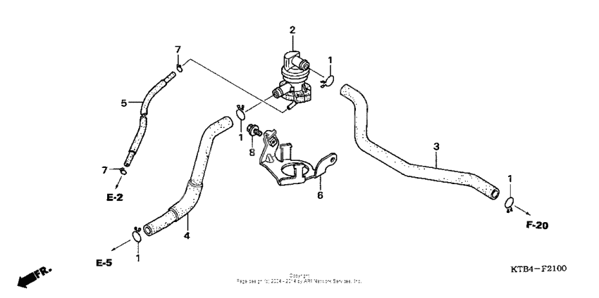 Air injection control valve