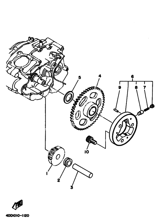 Привод стартера