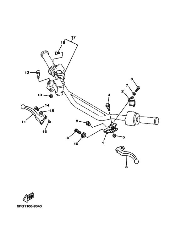 Interruptor manillar&palanc