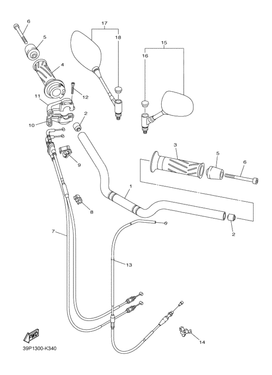 Steering handle