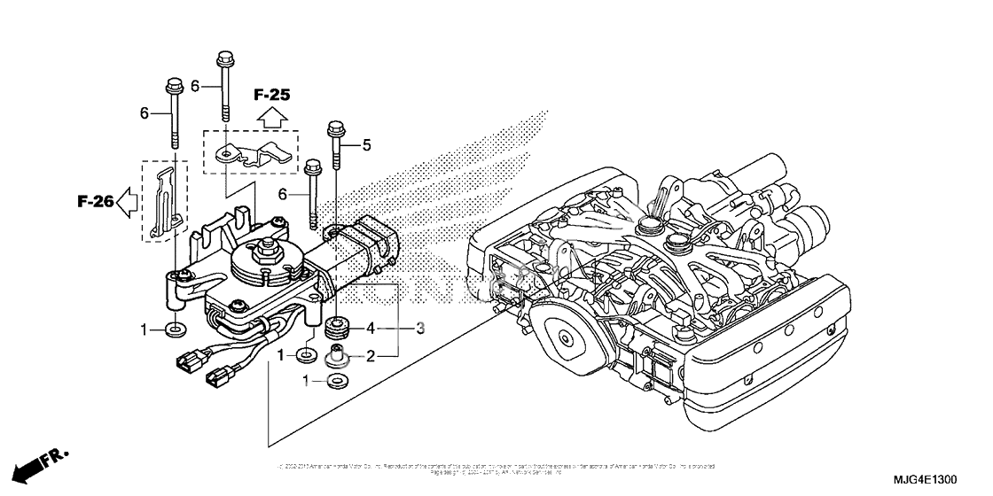 Reverse shift actuator