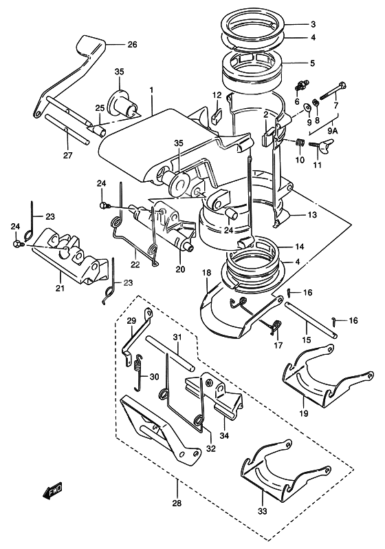 Swivel bracket