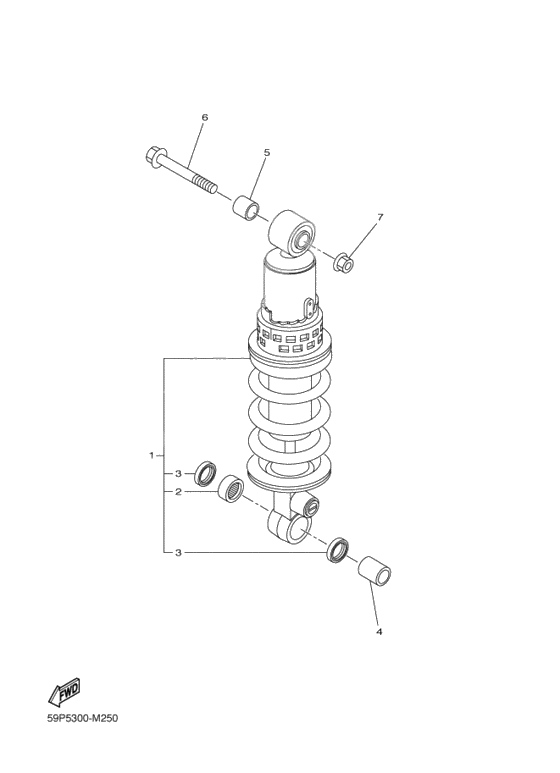 Rear suspension