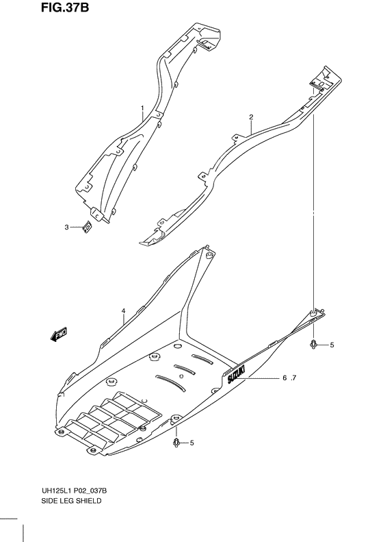 Side leg shield              

                  Model racing p19