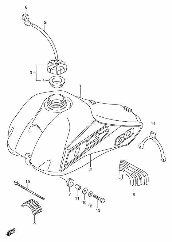 Tank fuel              

                  Model y