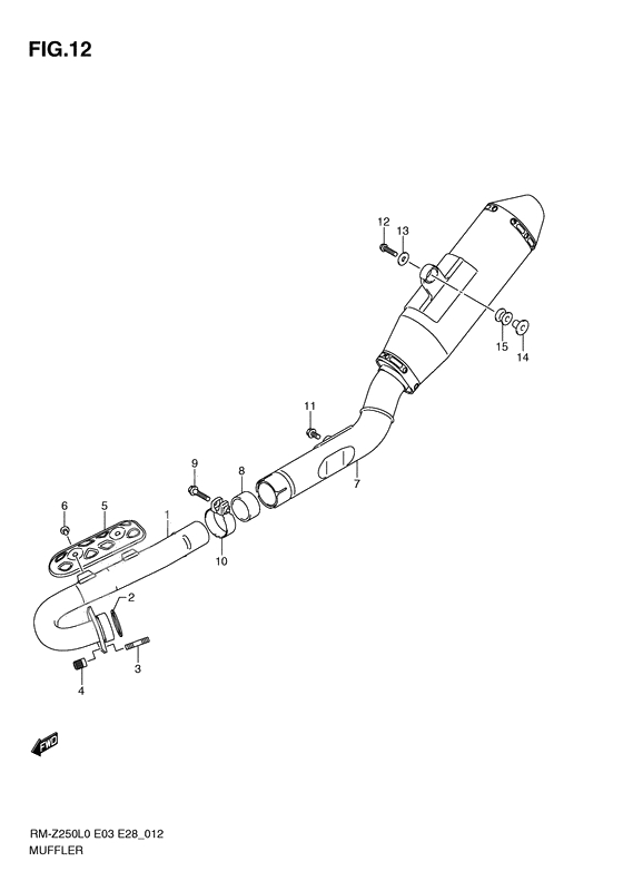 Muffler comp