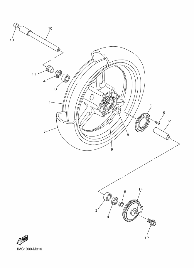 FRONT WHEEL