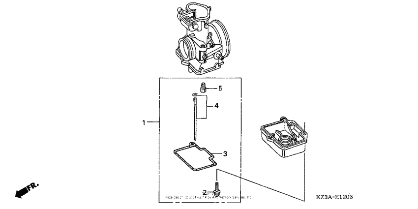 Carburetor optional parts kit ('04-'07)