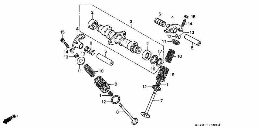 Camshaft/valve