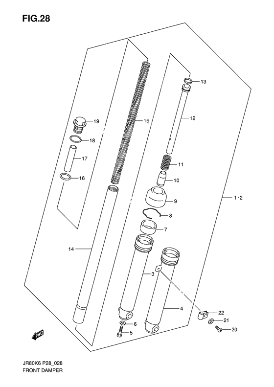 Front damper