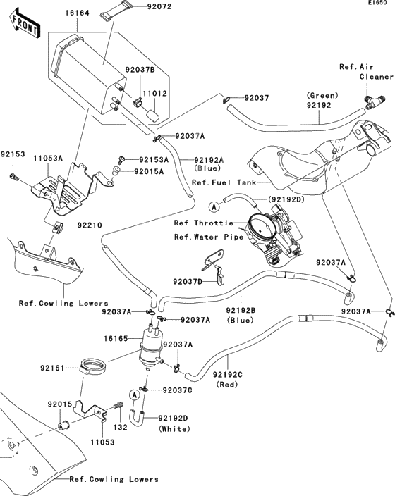 Fuel evaporative system(1/2)(ca)