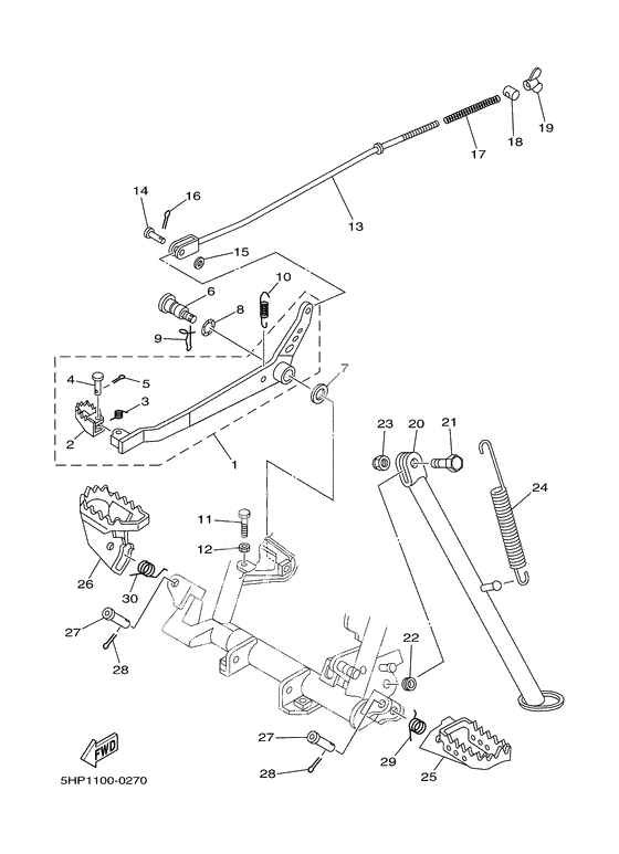 Подножки & Подставка
