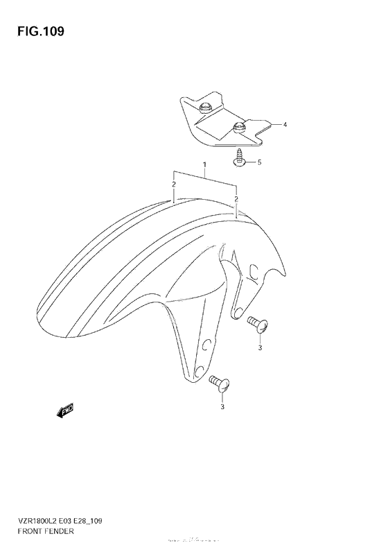 Переднее крыло (Vzr1800Z L2 E03)